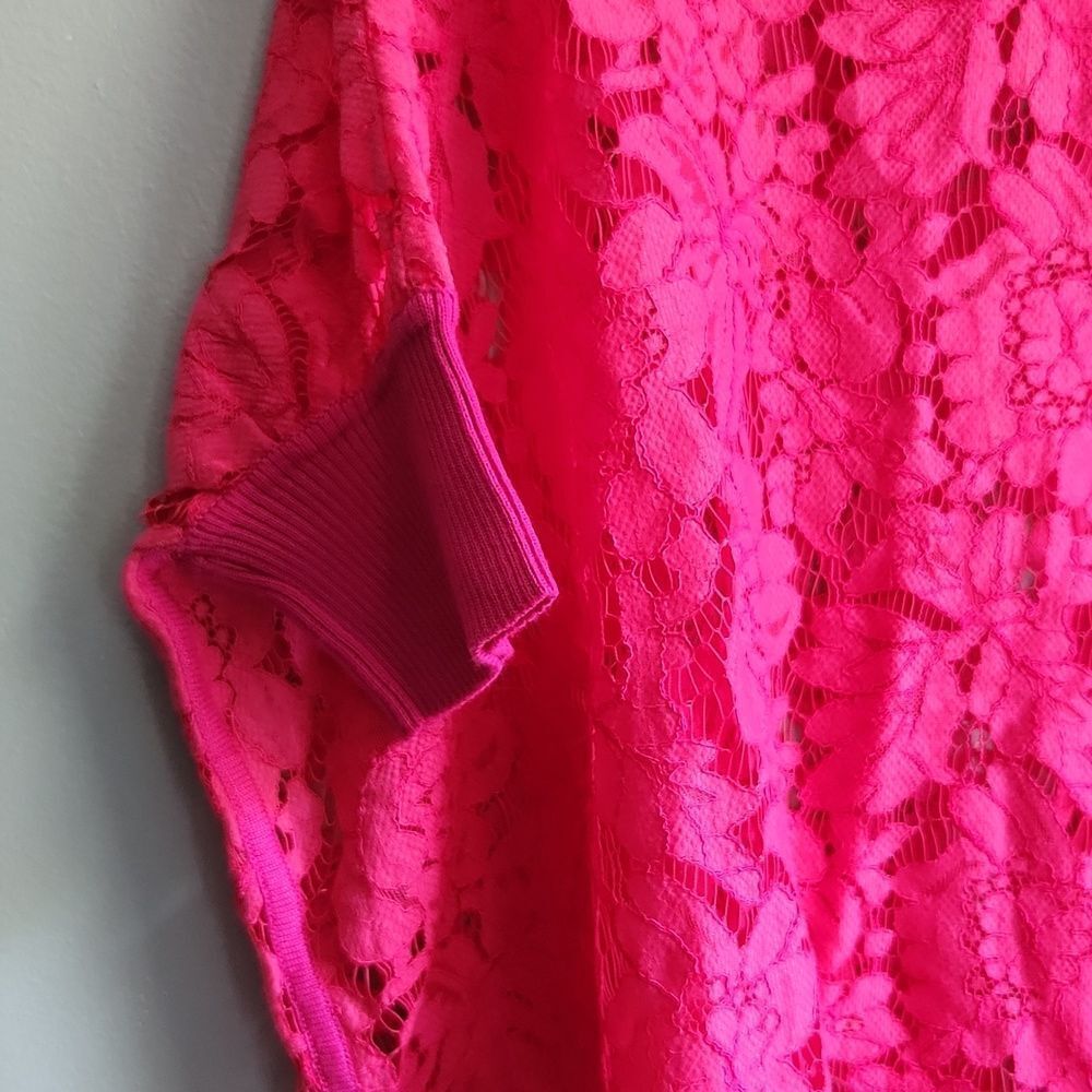 Valentino Pink Lace Blouse - Picture 4 of 14